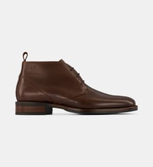 Boots chukka Wesley cuir lisse  Kost Paris