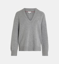 Pull col V Soft laine Tommy Hilfiger