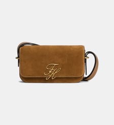 Sac bandoulière en cuir Tommy Hilfiger