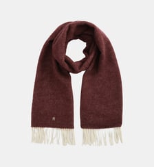 Echarpe en laine bicolore Tommy Hilfiger