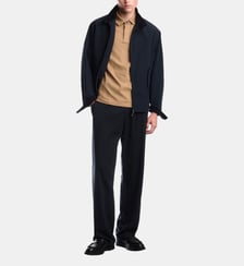 Polo droit en coton Emporio Armani