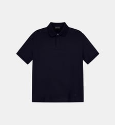 Polo droit en coton Emporio Armani
