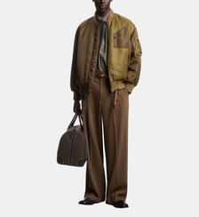 Blouson droit réversible Emporio Armani