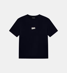 T-shirt droit signature Emporio Armani