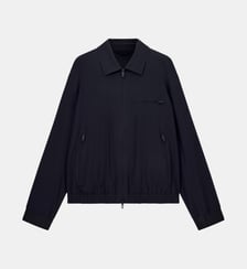 Blouson droit fermeture à glissière Emporio Armani