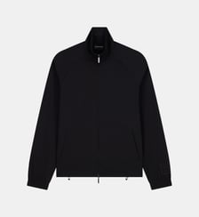 Sweat droit col montant zippé Emporio Armani