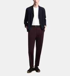 Blazer droit fermeture boutonnée en laine Emporio Armani