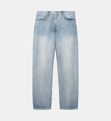 Jean droit en coton mélangé Emporio Armani