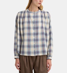 Chemise Tokyo check coton bio  By Bar Amsterdam