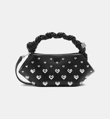 Sac à main signature stuids coeur Ganni
