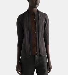 T-shirt Ascot en lin et coton  Lemaire