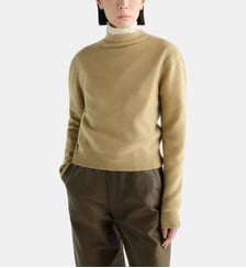 Pull boutonné réversible en cachemire Lemaire