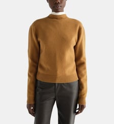Pull boutonné réversible en cachemire Lemaire
