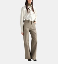 Pantalon droit en coton  Lemaire