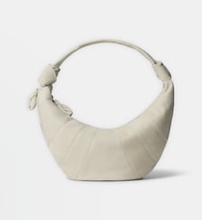 Sac à main Fortune Croissant en cuir Lemaire