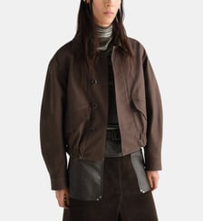 Blouson court en coton Lemaire