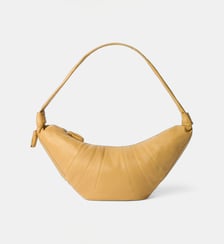 Sac Croissant Large en cuir Lemaire
