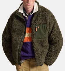 Sweat-shirt zippé à col montant Polo Ralph Lauren