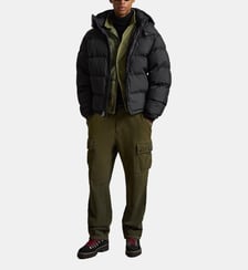 Doudoune matelassée droite à capuche Polo Ralph Lauren