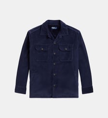 Chemise droite en coton à col tailleur Polo Ralph Lauren