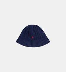 Bonnet torsadé signature en laine mélangée Polo Ralph Lauren