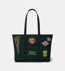 Cabas en toile à patchs Polo Ralph Lauren
