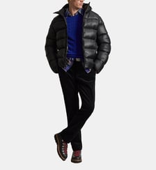 Doudoune droite matelassée signature Polo Ralph Lauren