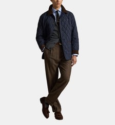 Veste droite matelassée signature Polo Ralph Lauren