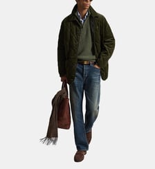 Parka boutonnée à col chemise Polo Ralph Lauren