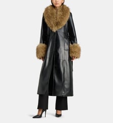 Manteau mi-long droit Estella Stand Studio