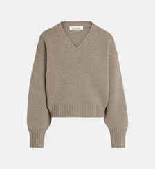 Pull col V Sculptural Compact laine Rohe