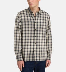 Chemise à carreaux en flanelle de coton Woolrich