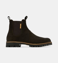 Chelsea Boots cuir suède semelle crantée Tre Cime