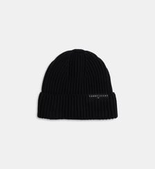 Bonnet en coton côtelé Tommy Hilfiger