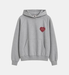 Sweat capuche patch coeur Sweet Pants