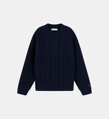 Pull en maille torsadée Tommy Hilfiger