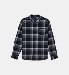 Chemise droite coton à carreaux Quiksilver