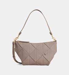 Sac porté épaule Woven Sueded Calvin Klein