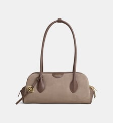 Sac porté épaule Emblem Trio cuir Calvin Klein