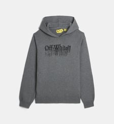 Sweat-shirt à capuche zippé Bookish Off White