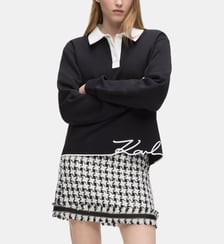 Pull polo signature Karl Lagerfeld