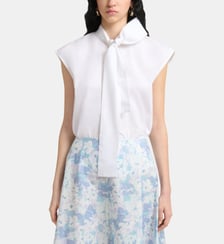 Chemisier en coton sans manches Marni