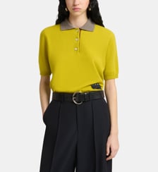 Polo droit en cachemire Marni