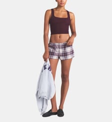 Short de nuit Flannel Sleep Boxer Skims