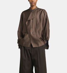 Chemise Hampton en soie Soeur