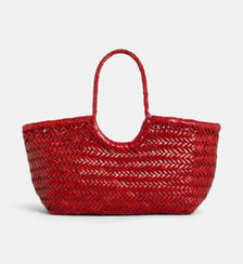 Sac à main Nantucket small cuir tressé à la main Dragon Diffusion