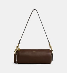 Sac à main long barrel cuir  Coach