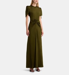 Robe longue Isabella satinée  Victoria Beckham