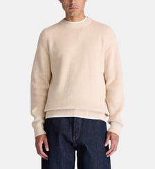 Pull col rond en coton et laine à manches raglan Timberland