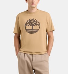 T-shirt logo Northwood coton Timberland